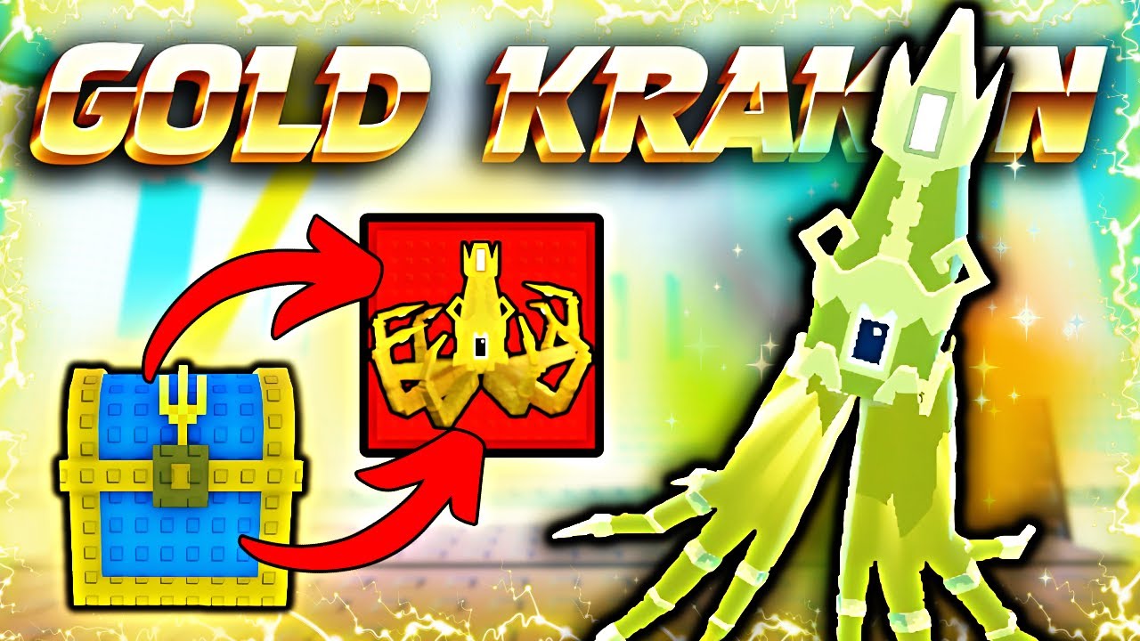 How to Get the New GOLD KRAKEN and a FULL STATS SHOWCASE - Roblox Fish TD
