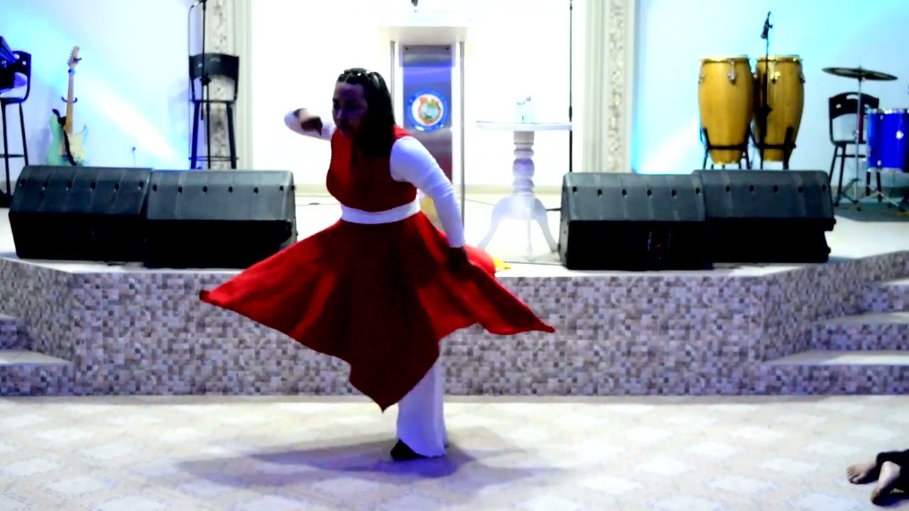 Danza profetica Guerra espiritual  Janet Aponte Orellana x Teatro Linaje Escogido