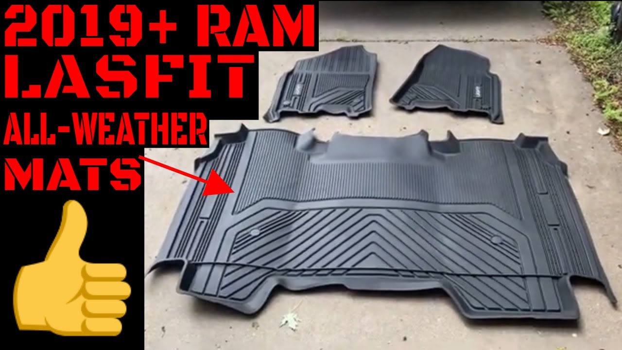 Lasfit All Weather Floor Mat Install & Review 2019+ Ram