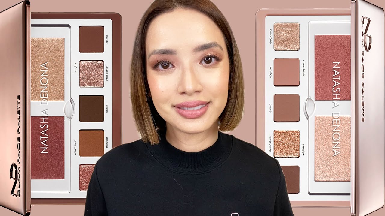 LIGHT & DARK Natasha Denona Glam Face Palette Review | Lots of Comparisons