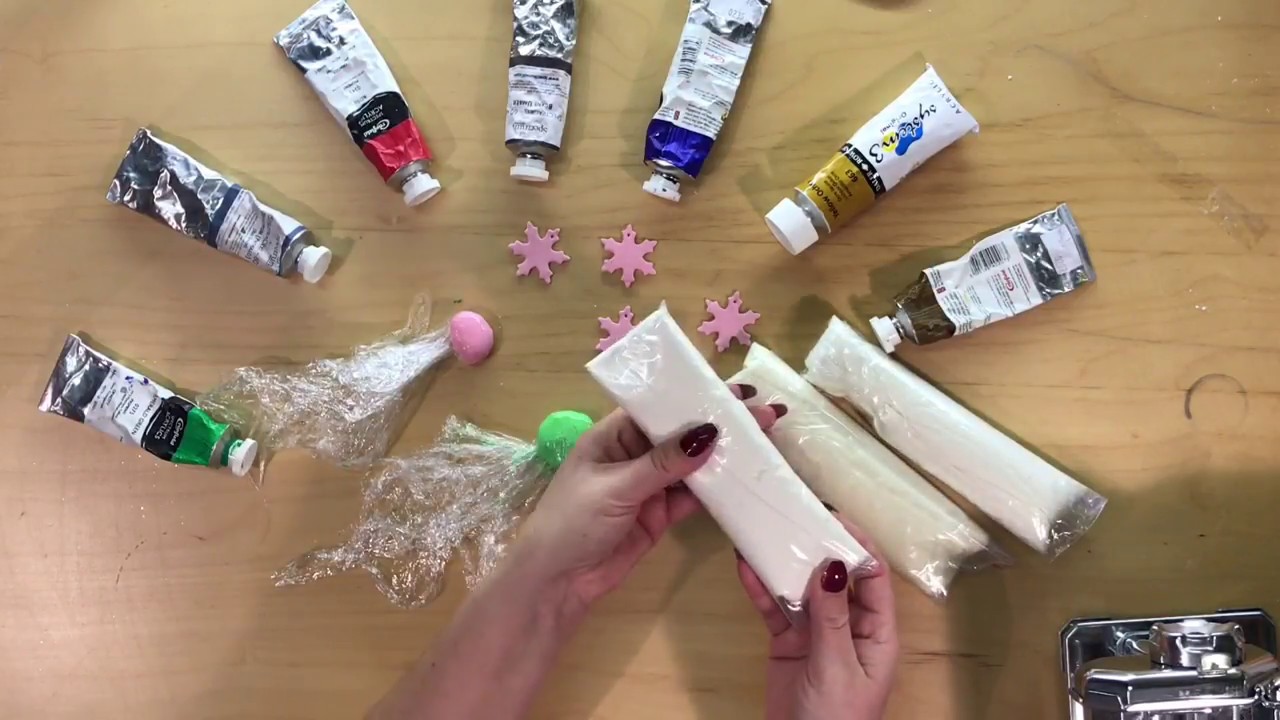 How to Colour Air Dry Clay