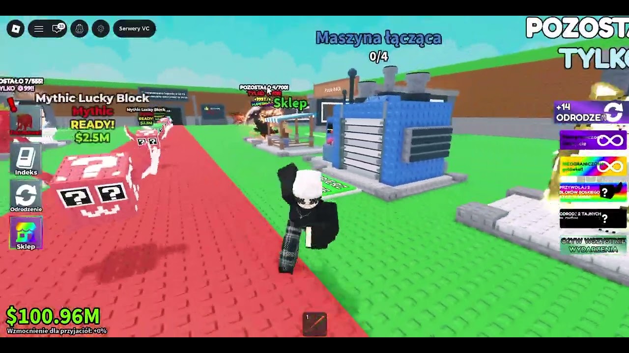 STEAL A BRAINROOT! LUCKY BLOCK