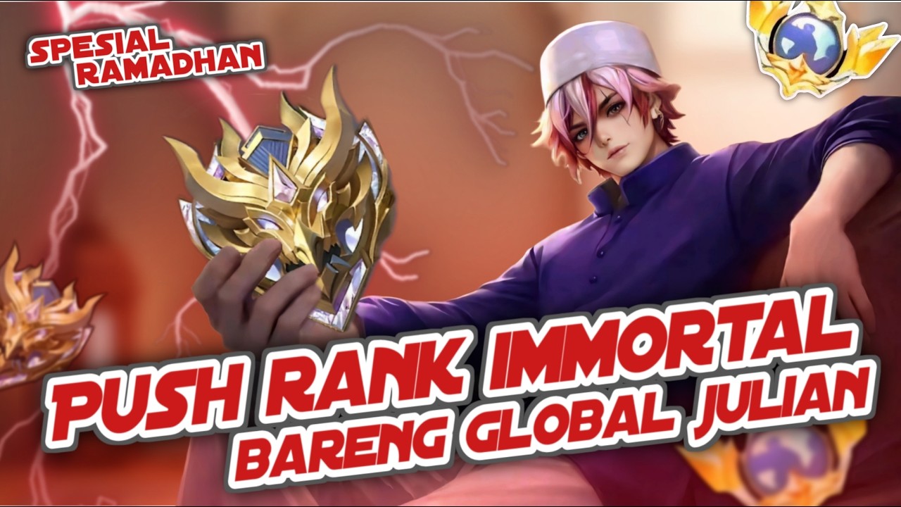 🔴 [LIVE] Solo atau Vip Kejar Rank Immortal Season 39 Bareng Global Julian🔥