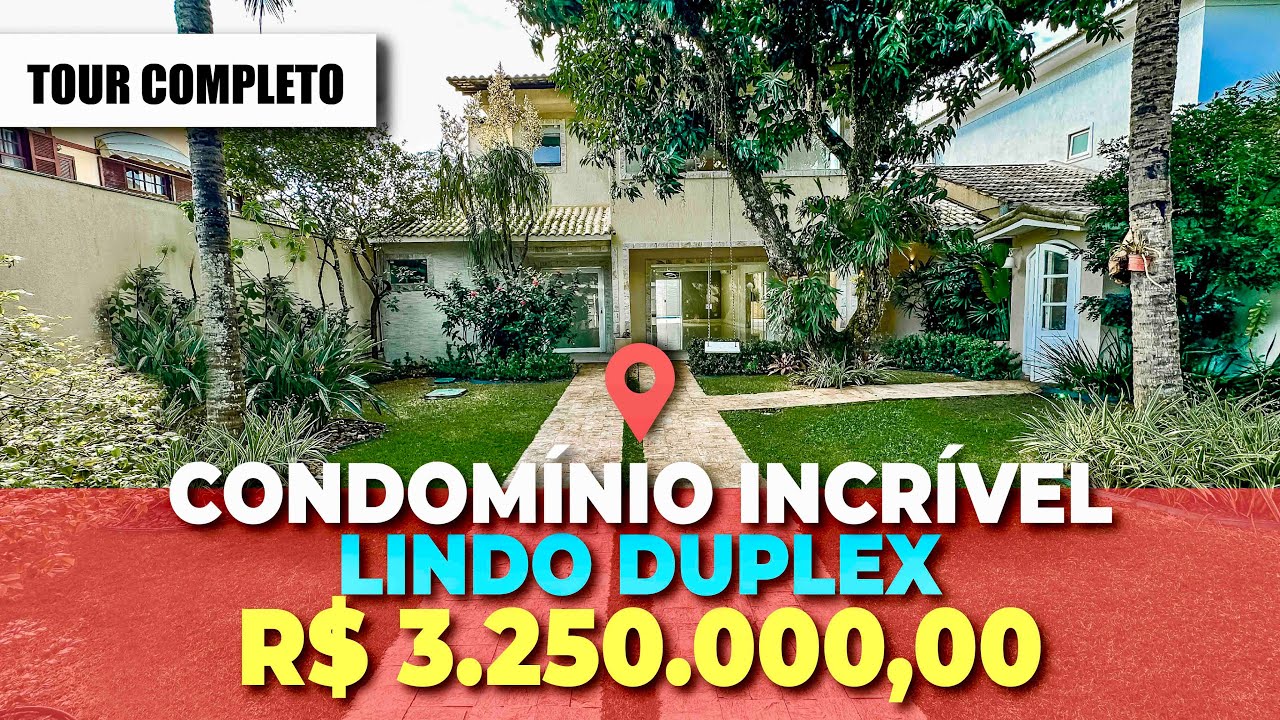 Casa recém reformada dentro de condomínio incrível na Barra! Localização de ouro!
