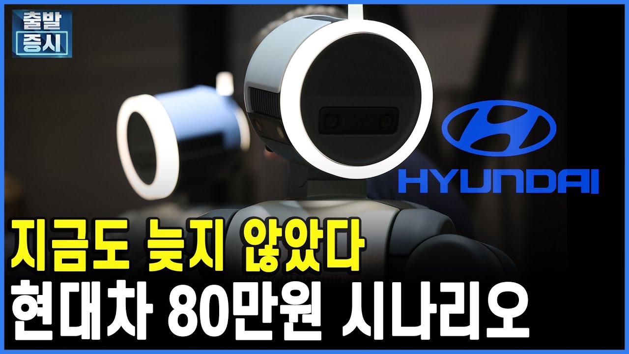 지금도 늦지 않았다...현대차 80만원 시나리오ㅣ 박정언 캐스터
