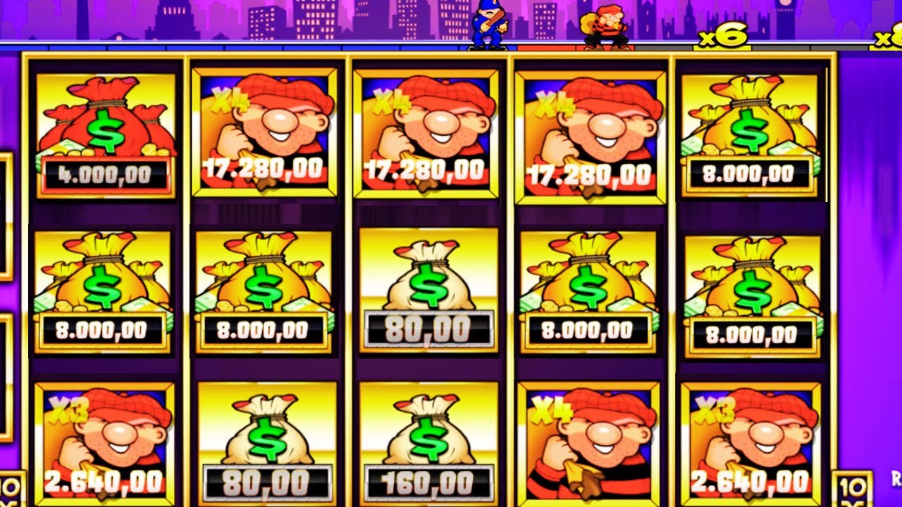 BIG WIN SLOT on COPS 'N' ROBBERS BIG MONEY Slot 💰 | MEGA BONUS FEATURE | HUGE CASH ESCAPE!