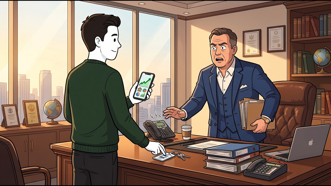 POV: You Quietly Built Wealth &mdash; Then Your Boss Lost All His Power