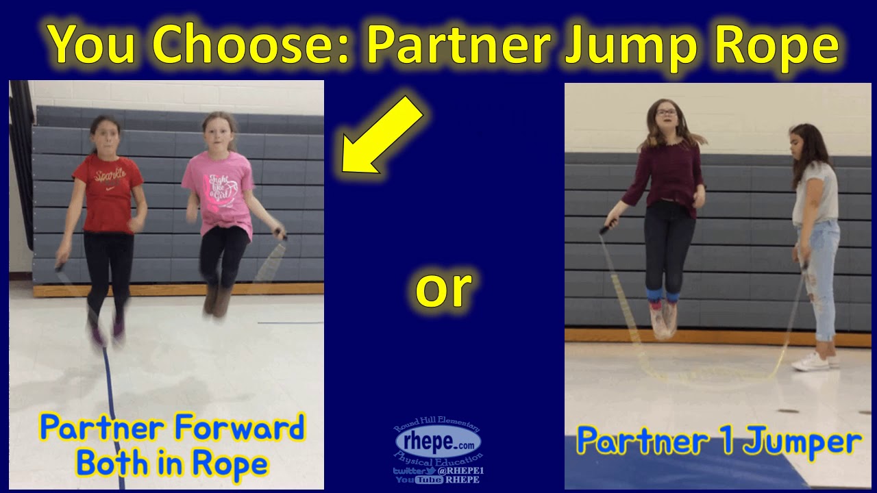 You Choose: Partner Jump Rope Edition