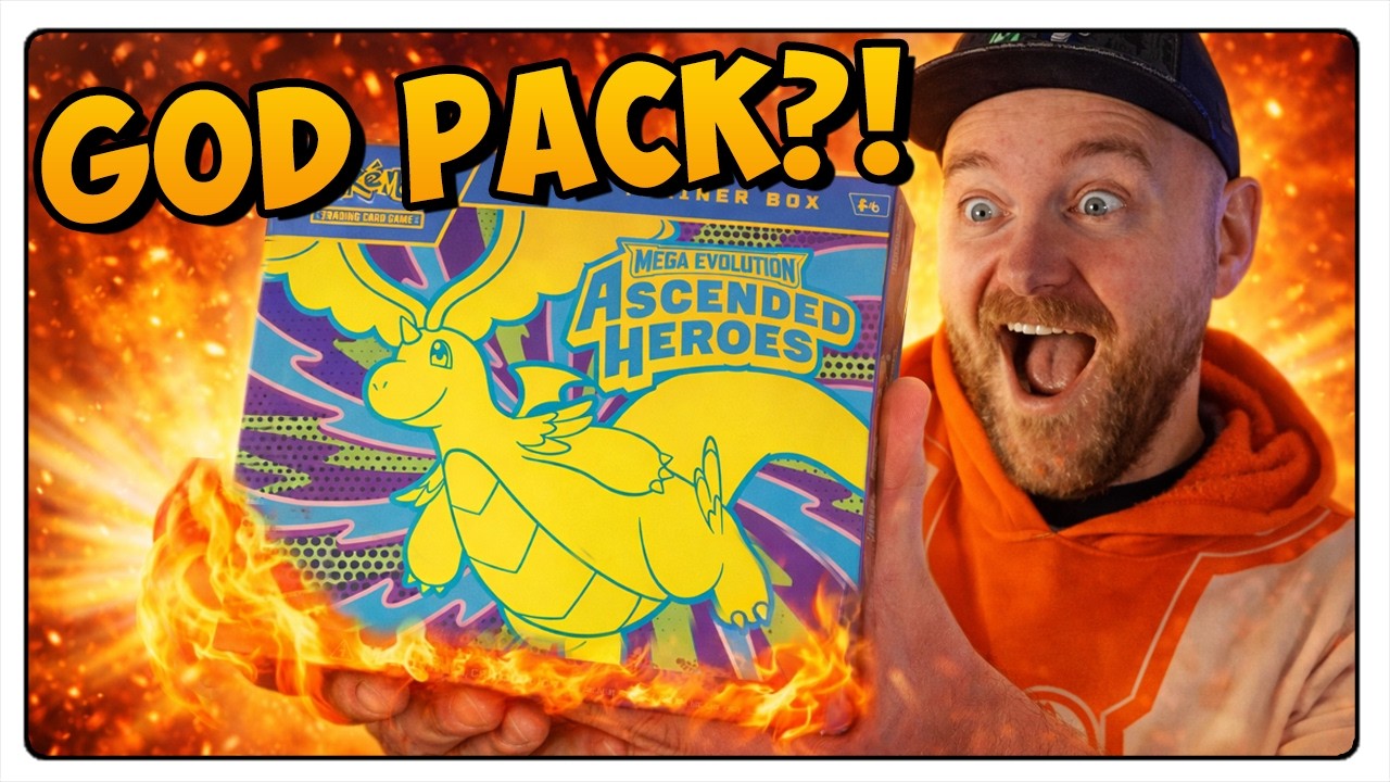 TRAFIŁEM GOD PACKA! Ascended Heroes Elite Trainer Box PRZEDPREMIEROWY opening!