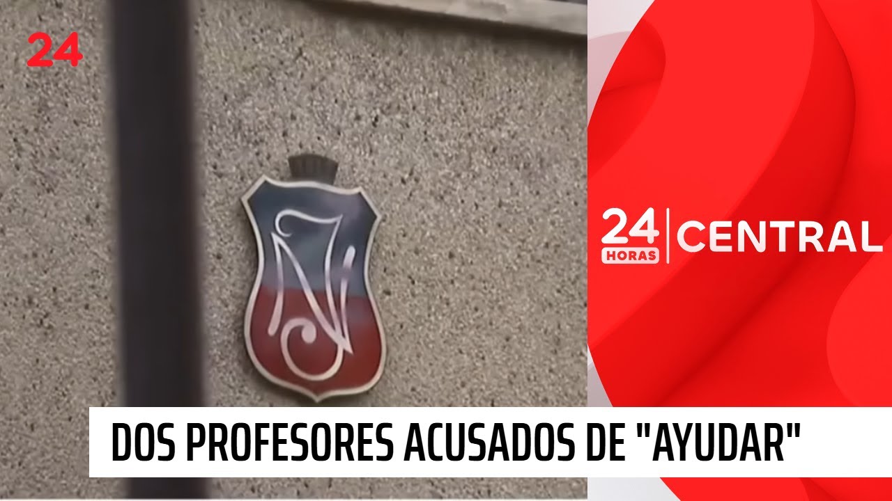 Dos profesores del Instituto Nacional acusados de 