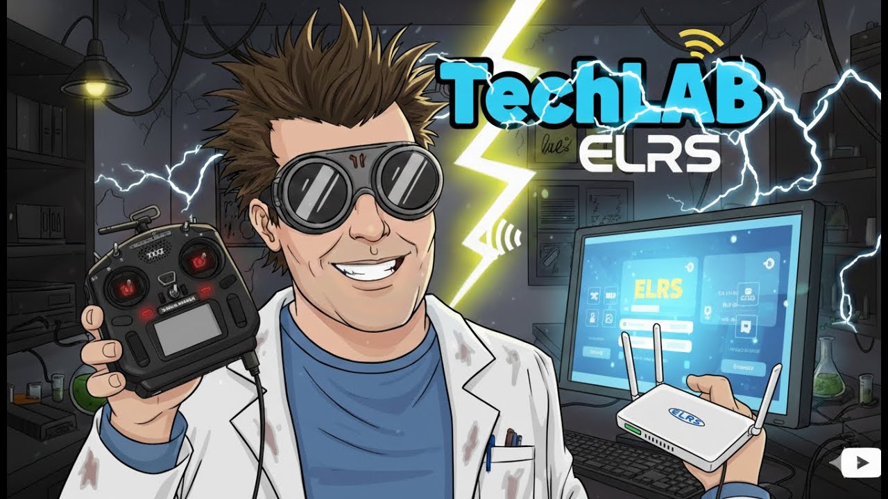 RCHangár-TechLab ELRS III. Adómodul frissitése