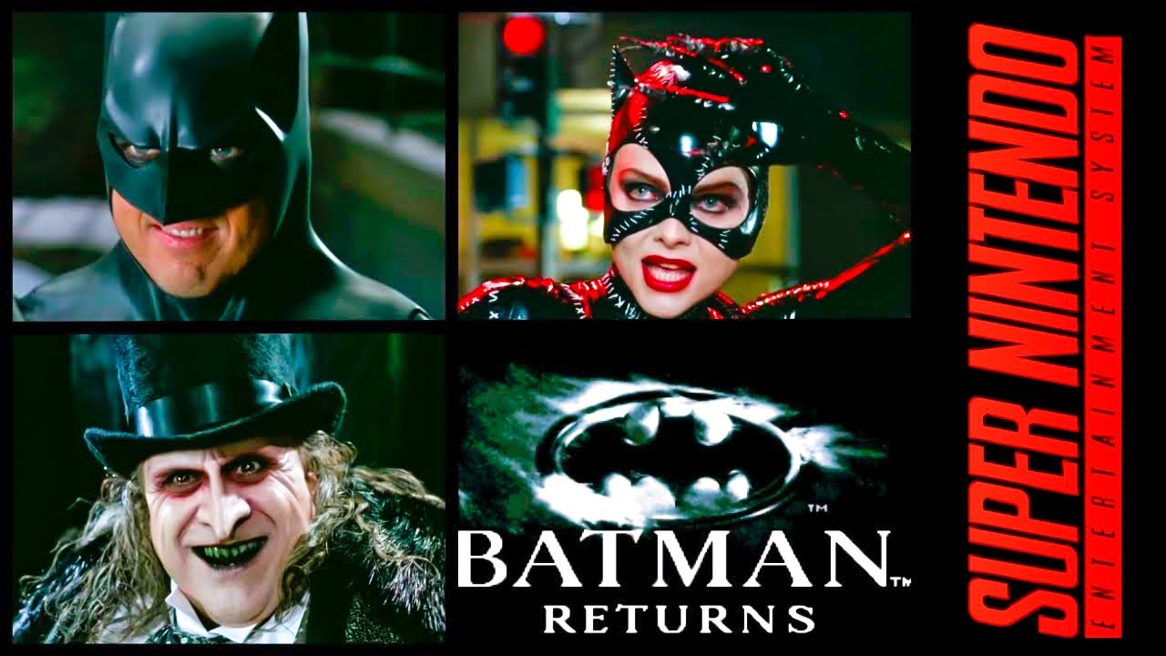 Todas as cenas de Batman Returns (Super Nintendo)