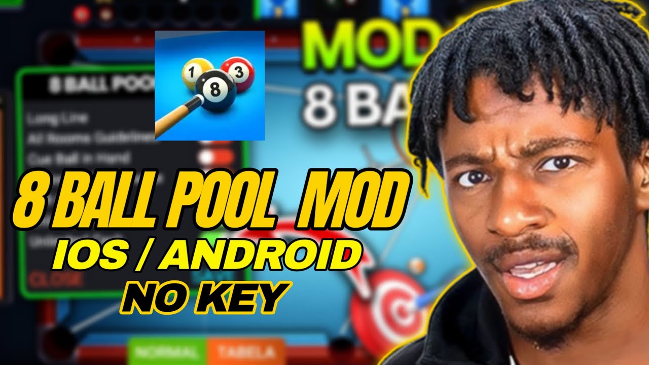8 BALL POOL AIM MOD 💀 AUTO AIM GOD MODE 🎯 | NO MISS SHOTS 🔥 iOS & ANDROID 2025 TUTORIAL