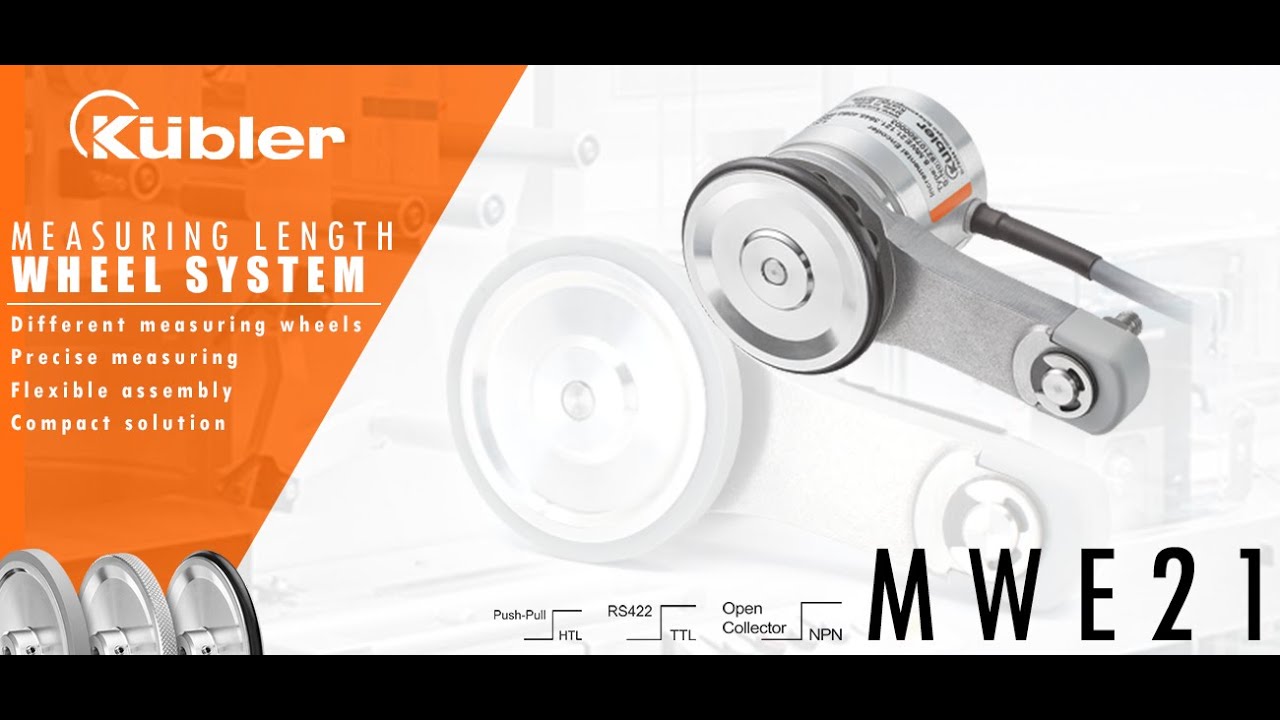 Kuebler Inc  Kubler MWE21 Measuring Wheel Systems Encoder - Length Measuring Sets   Kubler Group