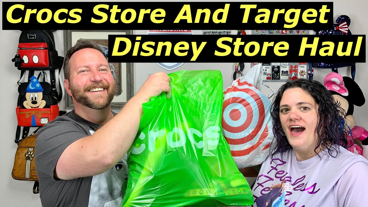 Disney Store In Target And Crocs Store Haul | Disney Store In A Store At Target And Crocs Shoes Haul