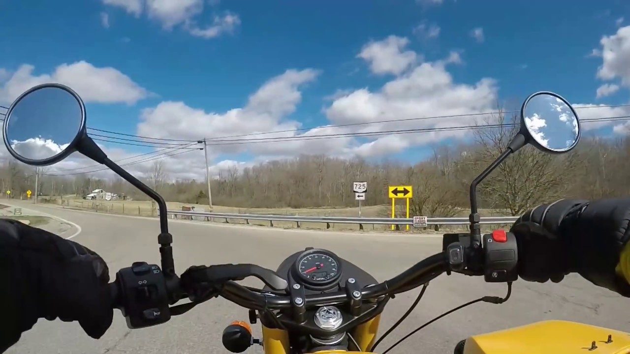 2019 Ural Sidecar Motorcycle Driving