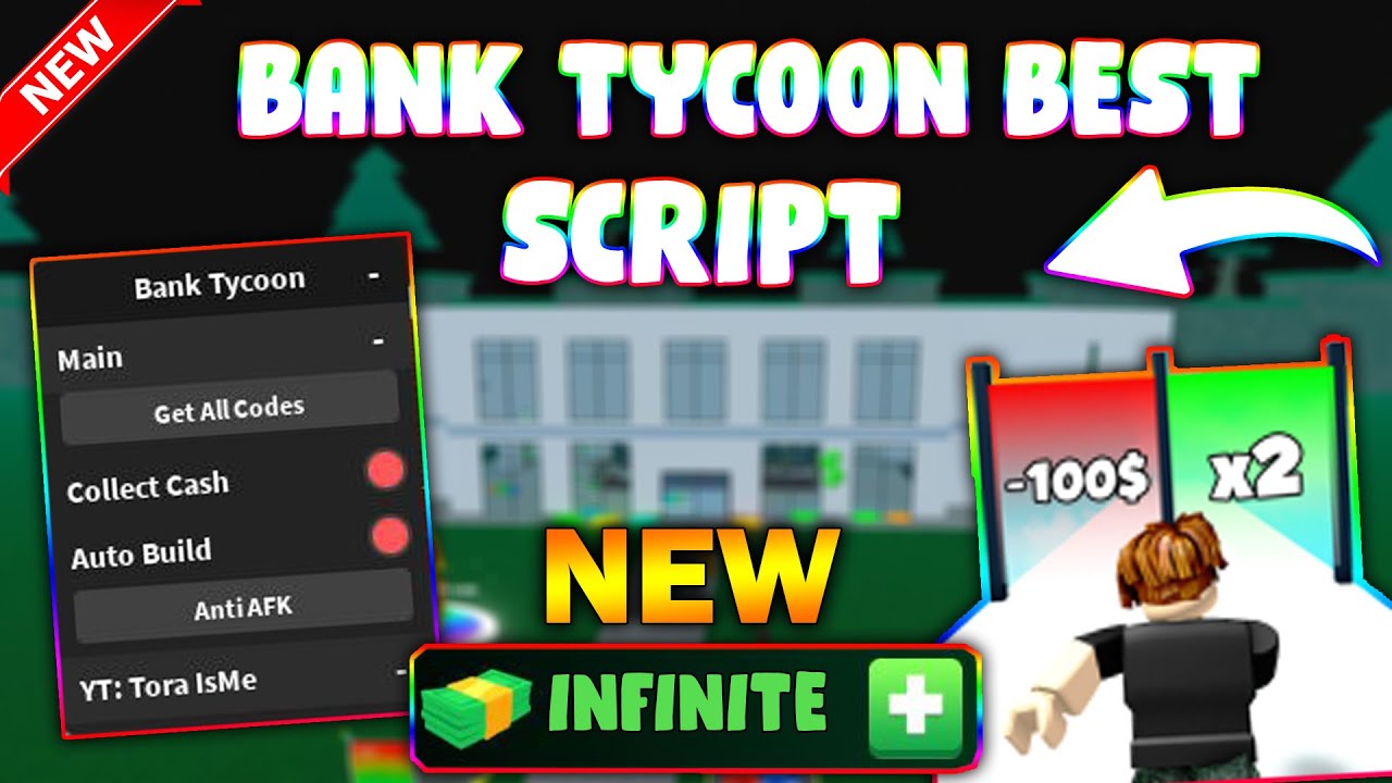 *NEW* Bank Tycoon Script (PASTEBIN 2023) (GET UGC, AUTOFARM, CLAIM REWARDS, REBIRTH FAST)