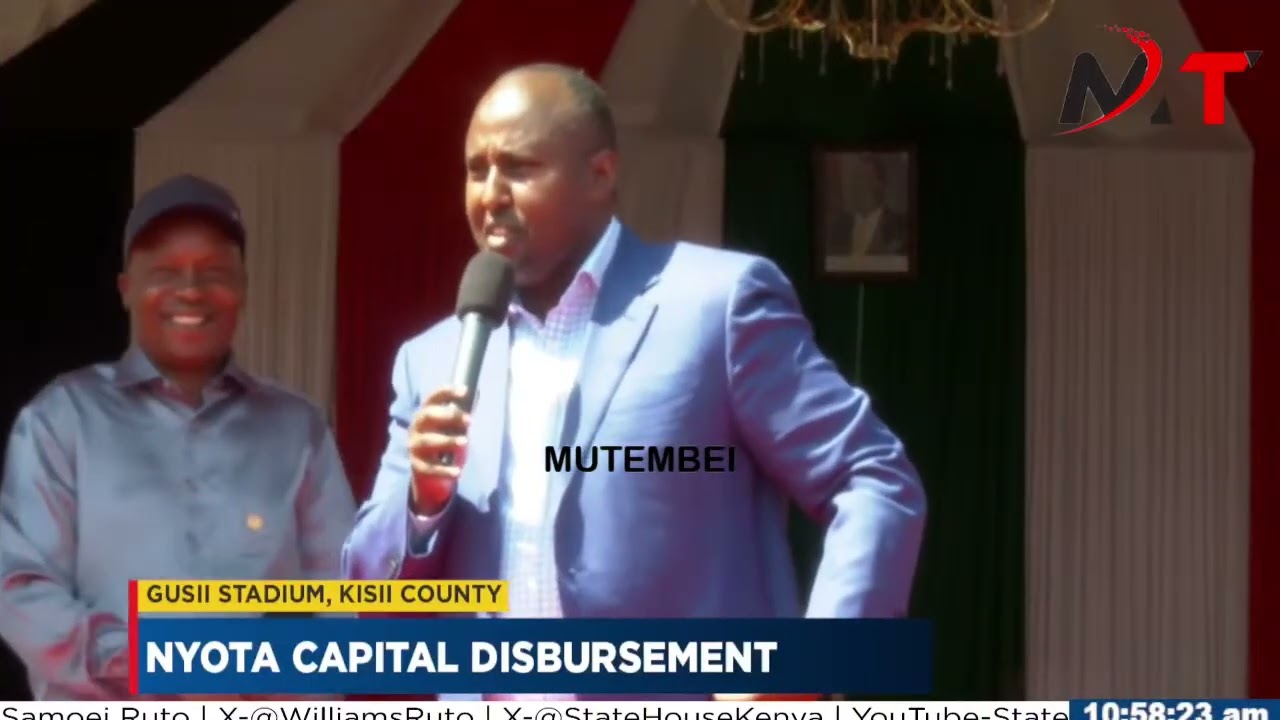 Junet Mohamed to Ruto : Uhuru alituletea Net ya Mbu Pekee huko Migori!!