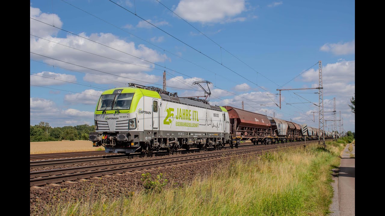 Bahnverkehr in Dedensen - Gümmer 22-07-2024 Teil 2 (ČD Cargo, Captrain, TXL, Uvm.)