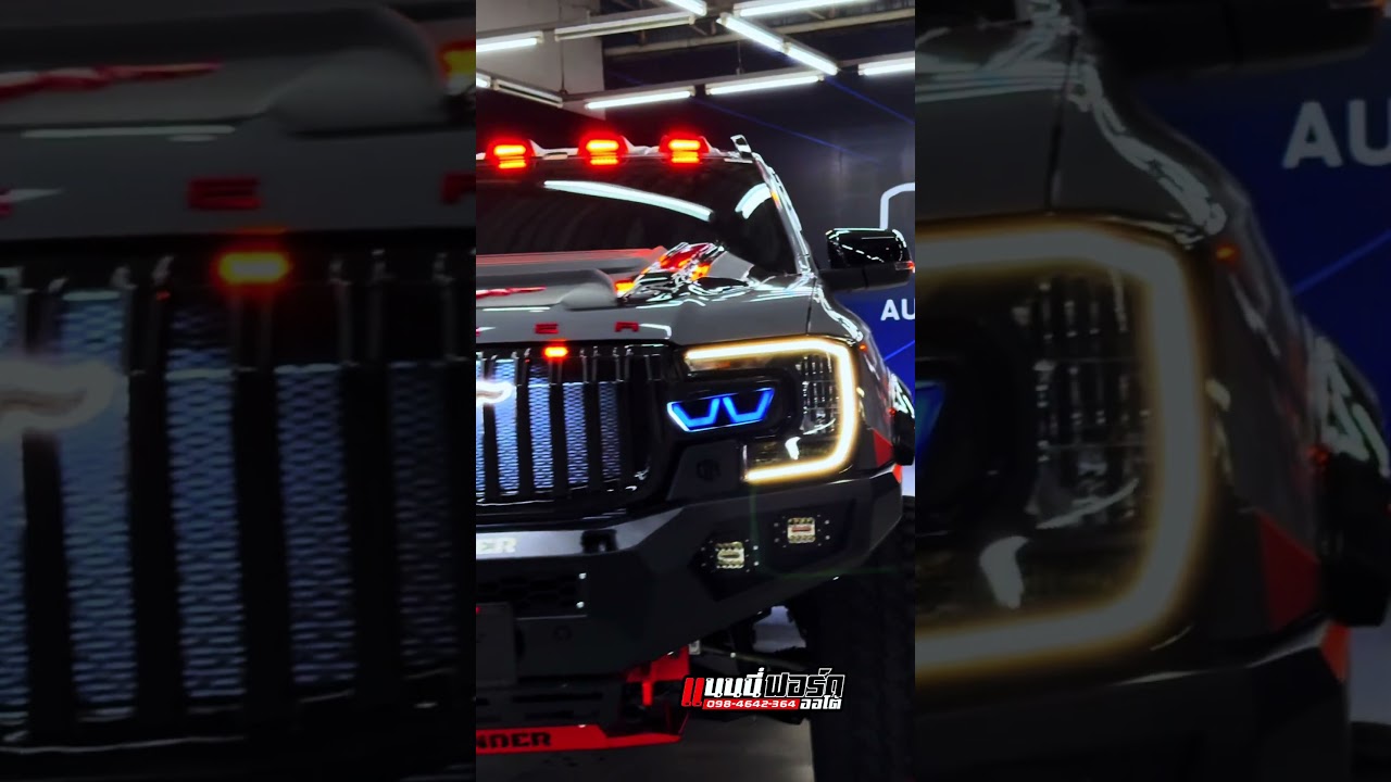 Ford Ranger Sport 4x2 แต่งอ็อฟโรด ชุดแต่งเหล็ก Outlander #ford #ฟอร์ด #เรนเจอร์ #ranger #fordranger