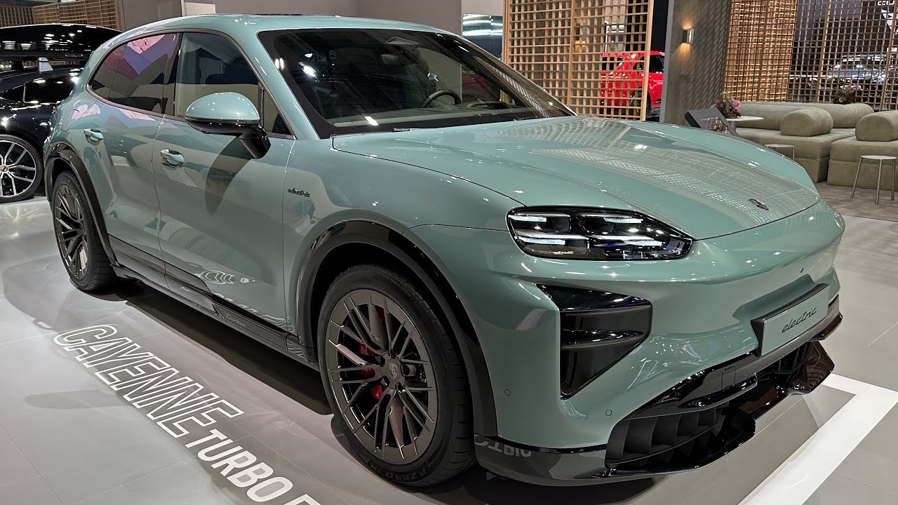 New Porsche Cayenne Turbo Electric (1,156 PS) - Visual Review & SOUND