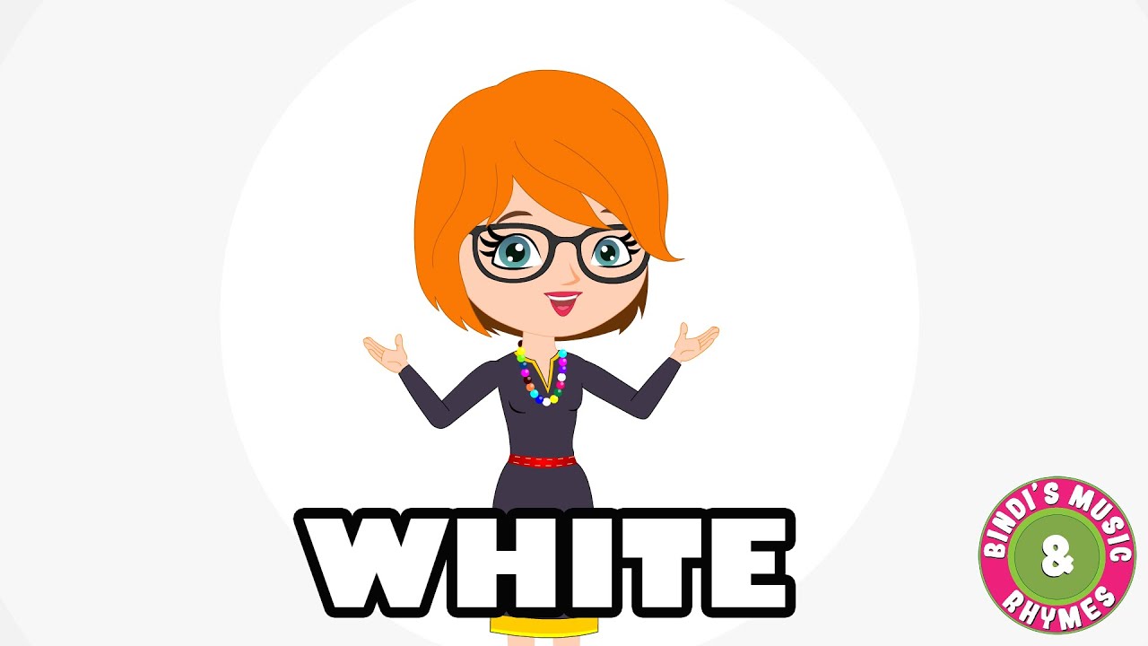 White Colour Song for kids | Learn Colours | Rhymes for Children | Bindi's Music & Rhymes