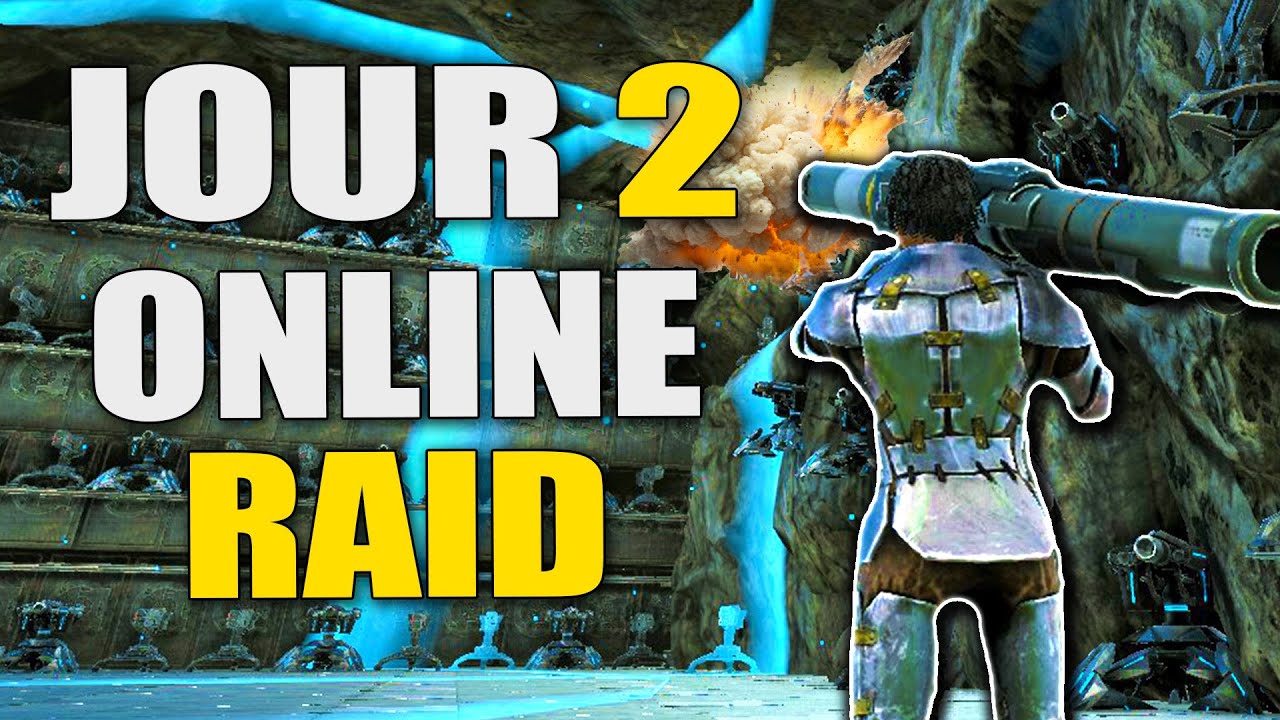 ONLINE RAID 2 FAT BASE EN 6H SUR LE #1 SERVEUR MONDE ARK PVP Ep2
