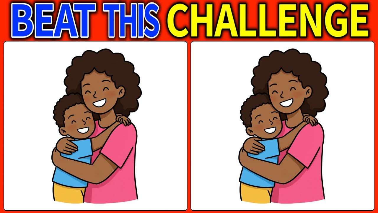 【Spot the difference】🎯 Brain Fitness: HARD 90-Second Challenge