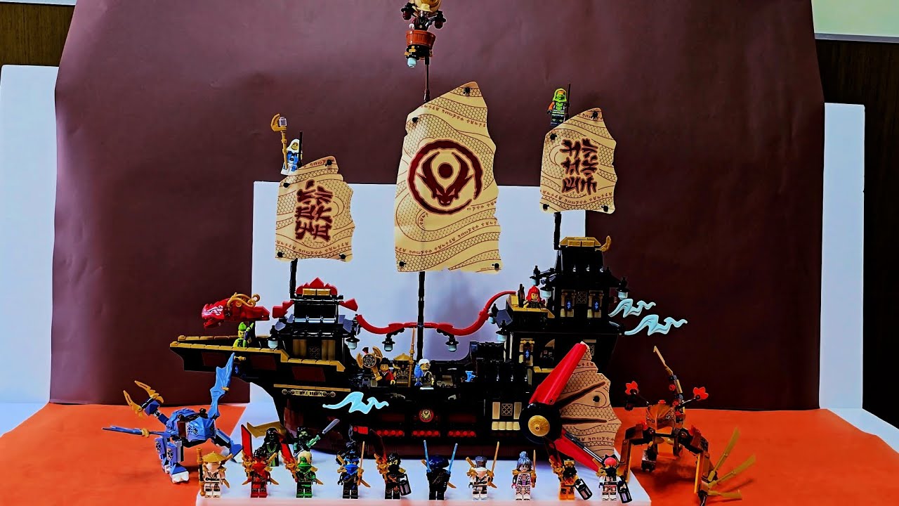 Lego Ninjago Dragons Rising～71848～The Temple Bounty～ [+All Ninja Minifigures]