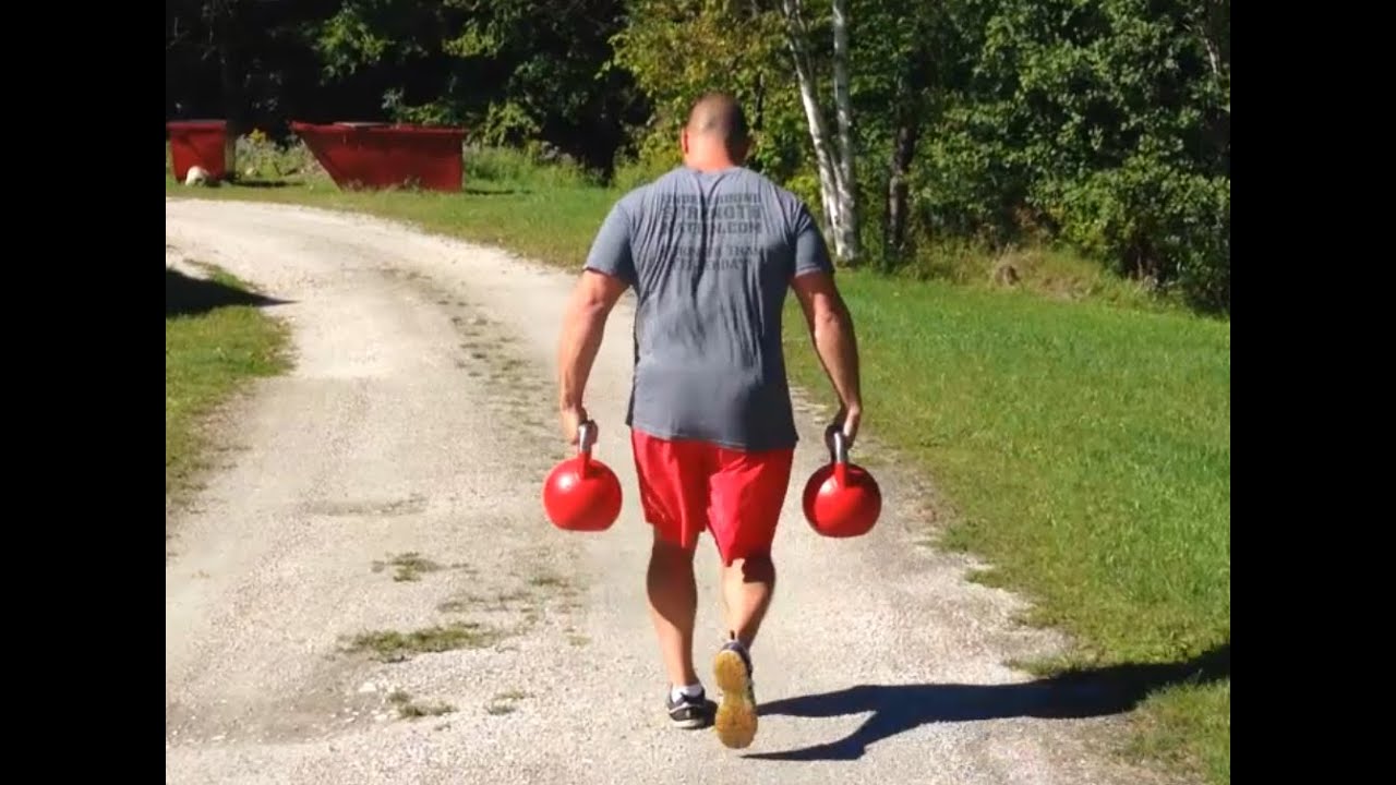 Kettlebell Farmer Walk w/ Strength Coach Zach Even-Esh