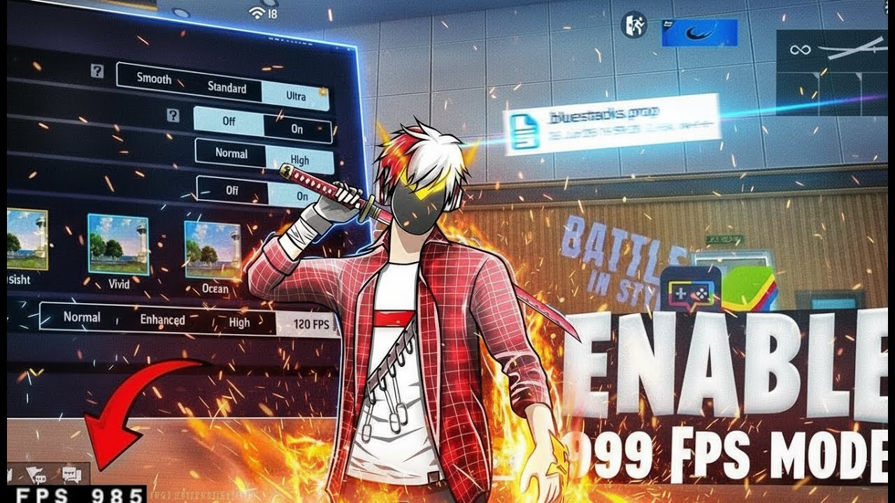 BLUESTACKS 5 & MSI 5  PIE 999 FPS FINALLY UNLOCKED! FREE FIRE NEW SECRET SETTING | 120 FPS FEATURE