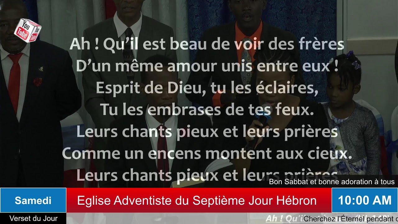 Culte D'adoration de l'Eglise Adventiste du Septième Jour Hébron | 07 Fevrier 2026 | Delmas 38