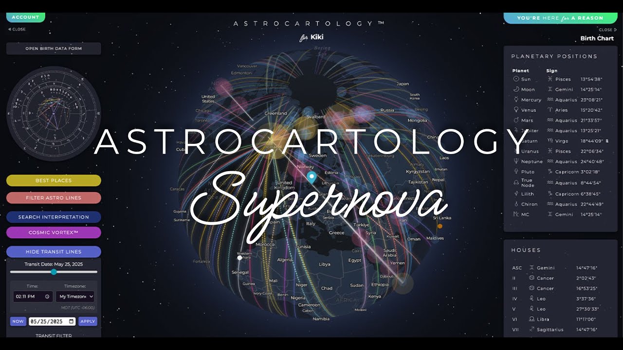 Astrocartology Supernova Plan Tutorial Basic Map Walkthrough