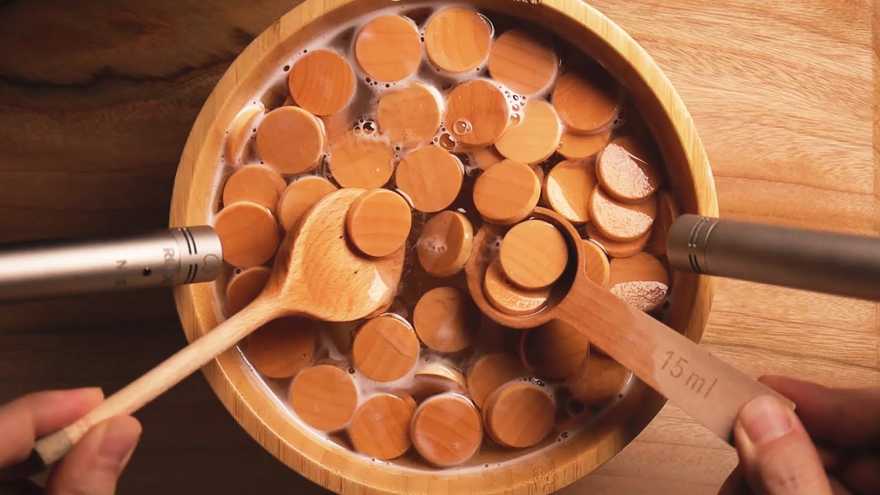 ASMR Gentle Wood Soup Sounds to Help You Sleep