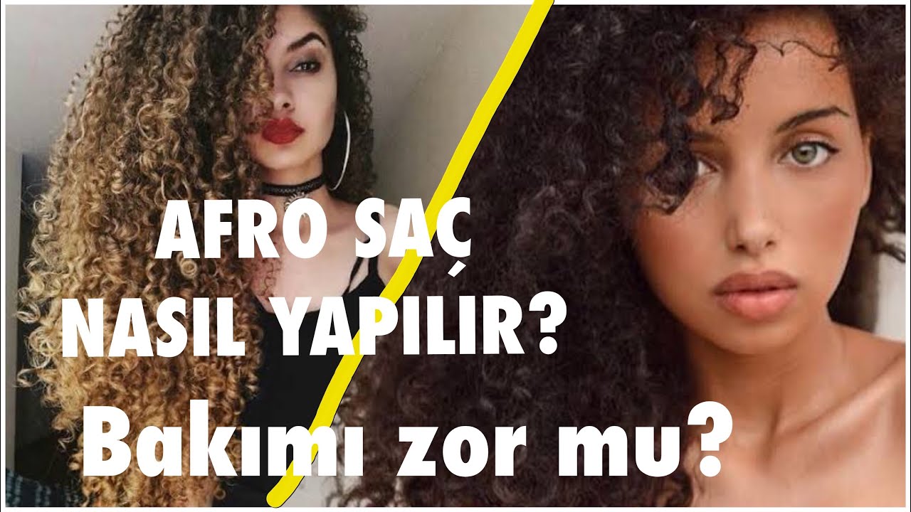 Afro Dalgası Saç Yapımı ve Bakımı! - Değişim Zamanı