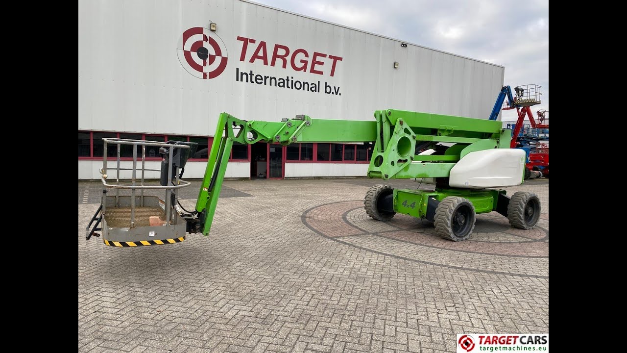 782671 NIFTYLIFT HR28 HYBRID 4x4 ARTICULATED BOOM WORK LIFT W/JIB 2800CM 2016 616HRS