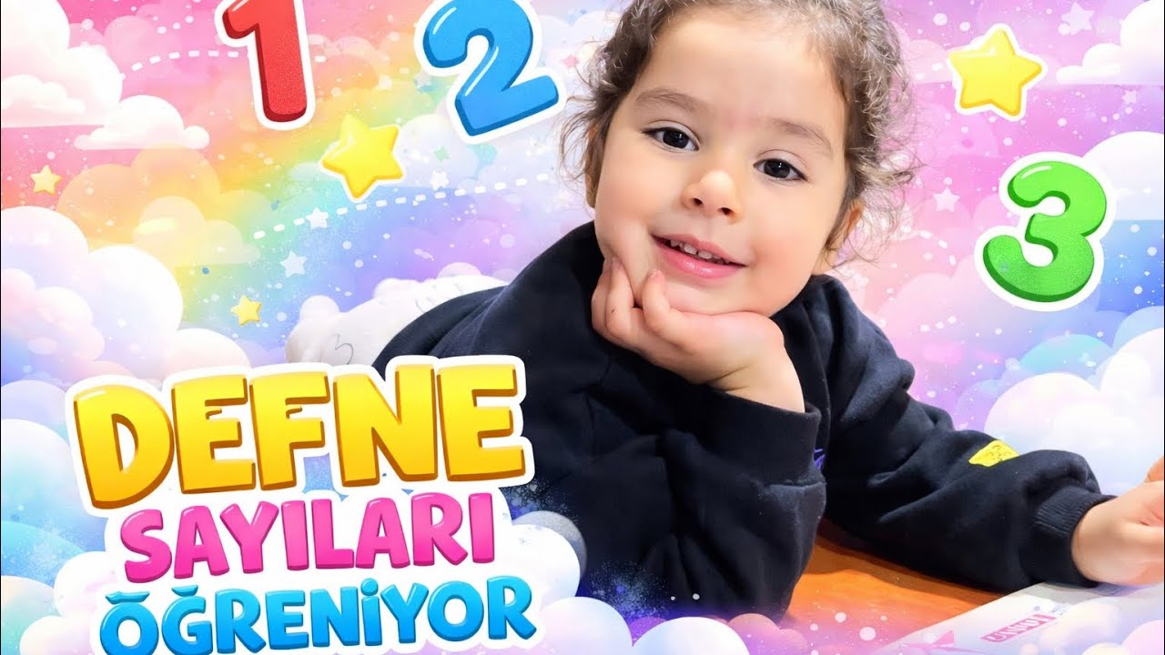 DEFNE SAYILARI ÖĞRENİYOR!!