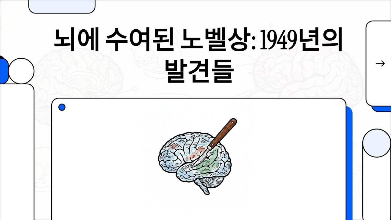 1949 노벨 생리의학상: 간뇌 기능 조직 규명&middot;로보토미 치료 &mdash; 헤스&middot;모니즈 (Nobel Physiol/Med: Walter R. Hess, Ant&oacute;nio E. Moniz)