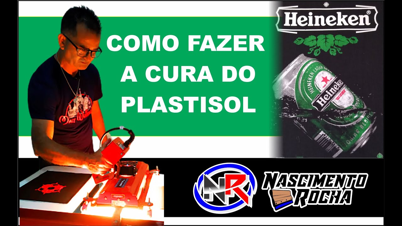 COMO FAZER A CURA DO PLASTISOL NA SERIGRAFIA