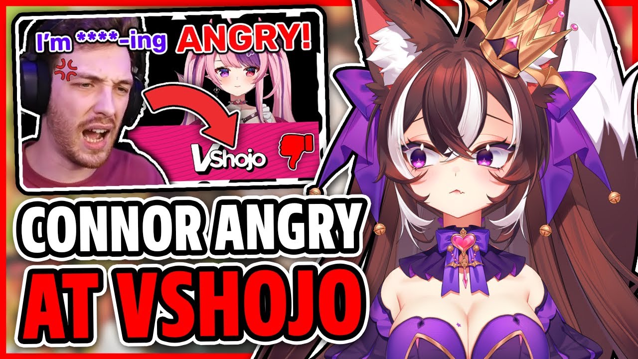 Connor Shares His Furious Thoughts On Vshojo
