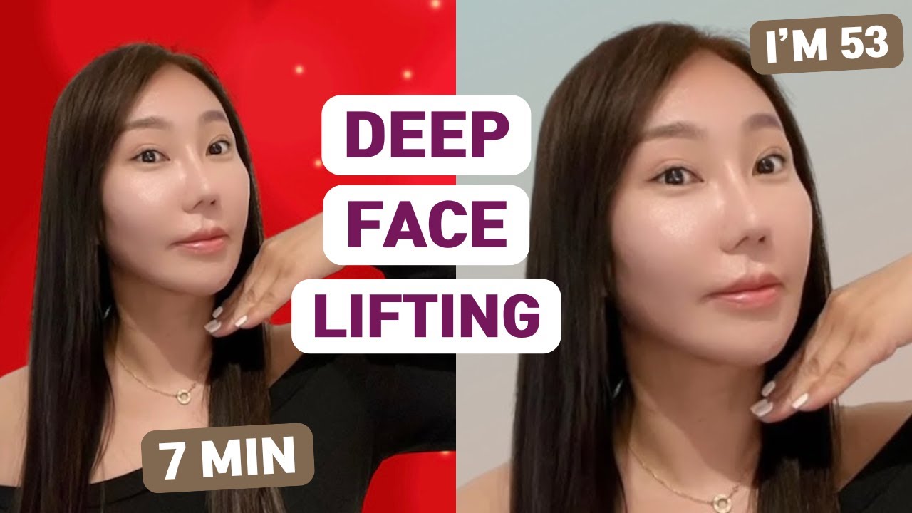 My 7 Min Deep Face Lifting Massage l No Talk Practice Version is attached at the end l Sooeylife