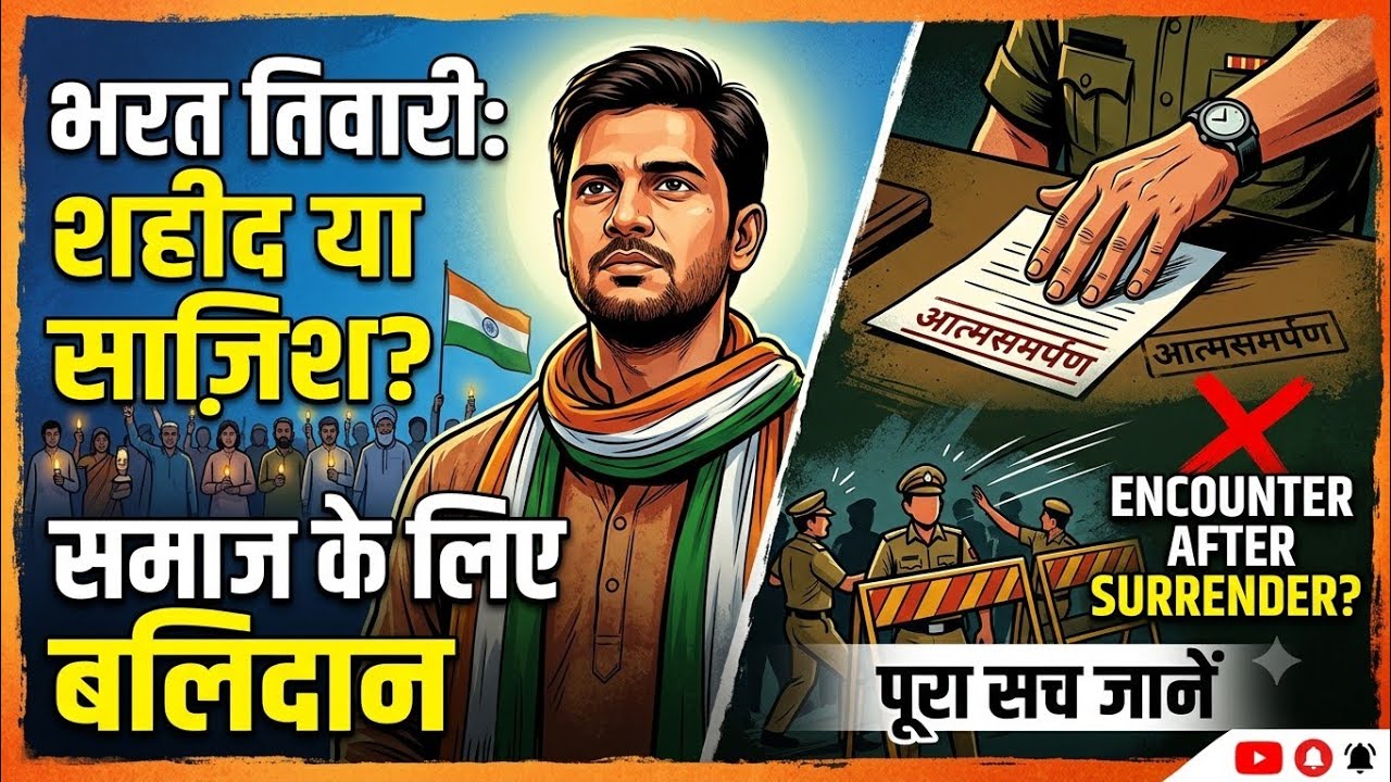 Kya Bharat Tiwari Ka Encounter Sazish Thi? Poora Sach Janne Ke Liye Dekhe #bharattiwari #bihar 