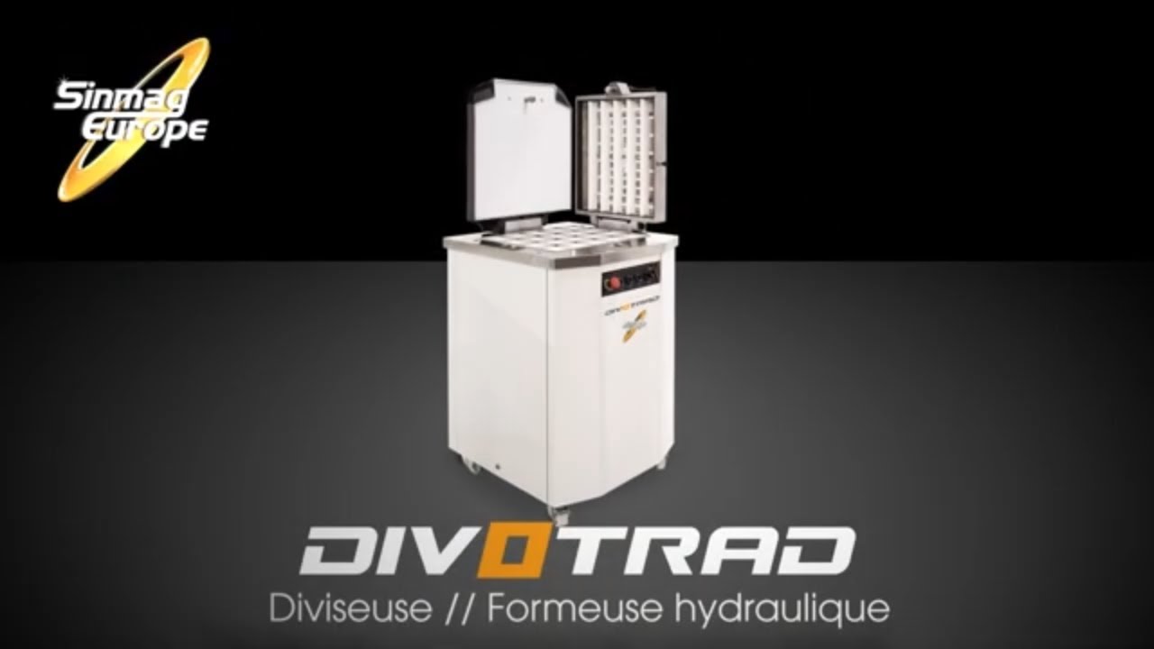 Diviseuse & Formeuse Hydraulique // Divotrad // Sinmag Europe // Machines de Boulangerie Artisanale
