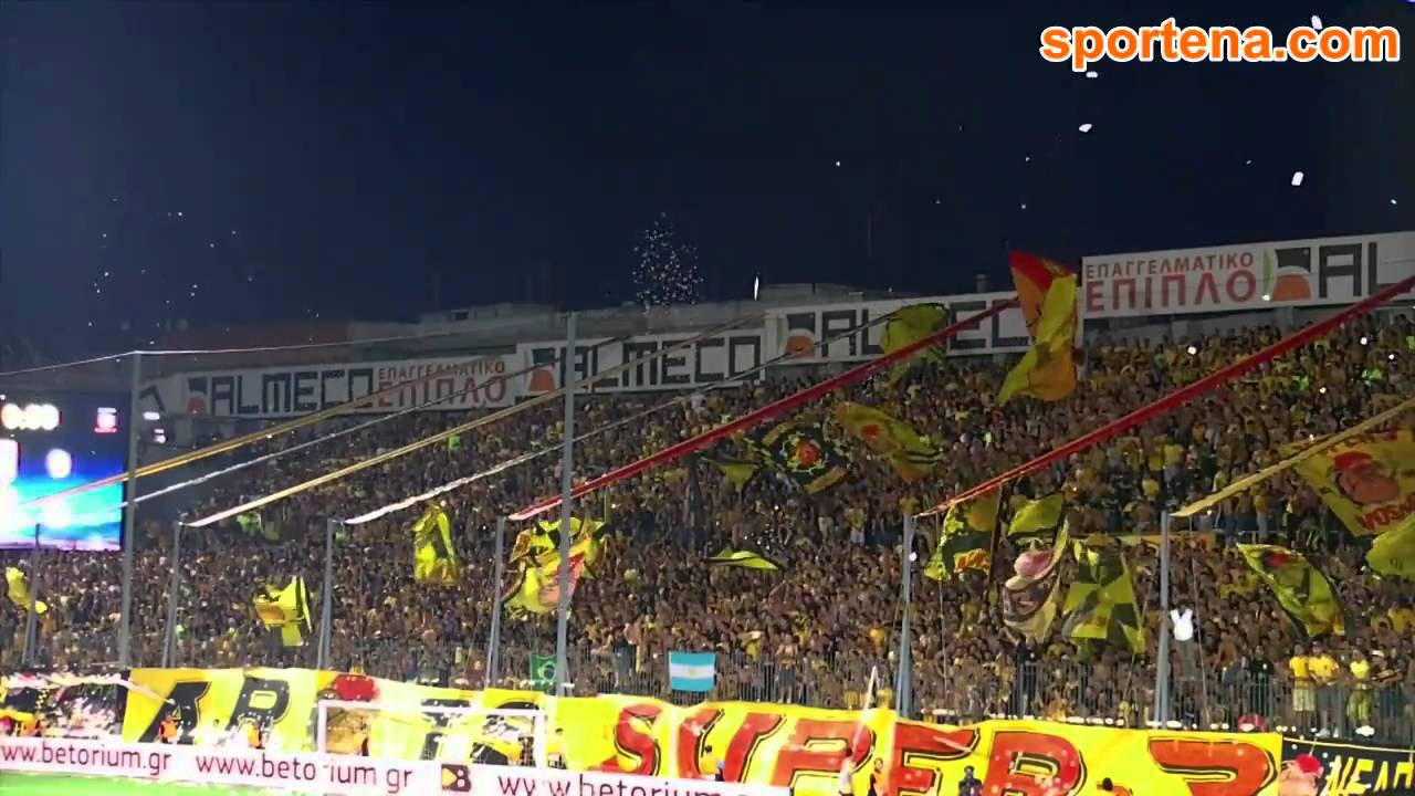 Aris Atletico 1-0: Eisodos twn omadwn, Thira-3 - sportena.com