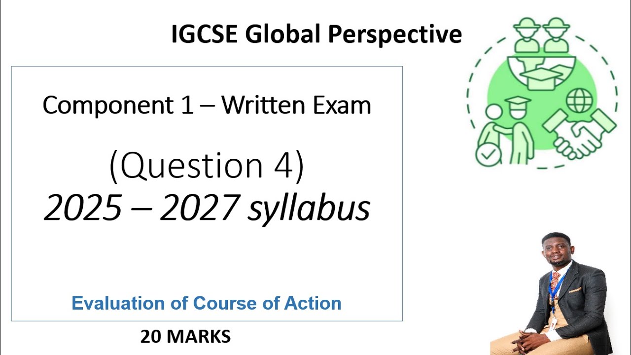 IGCSE Global perspectives, вопрос 4, план действий