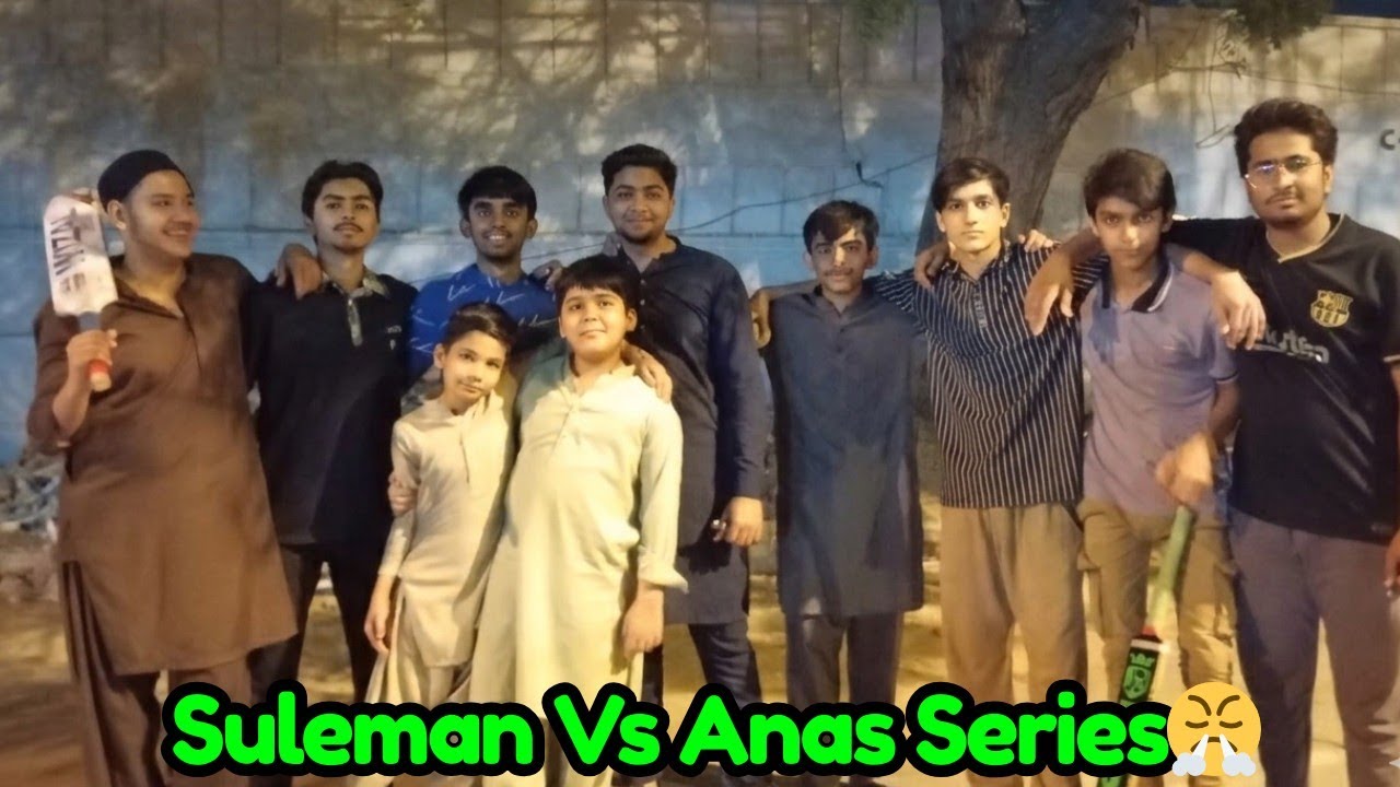 Suleman Vs Anas Ka Match😤Match Super Over Main Chala Gya😬Jeety Ya Haray🤔😵