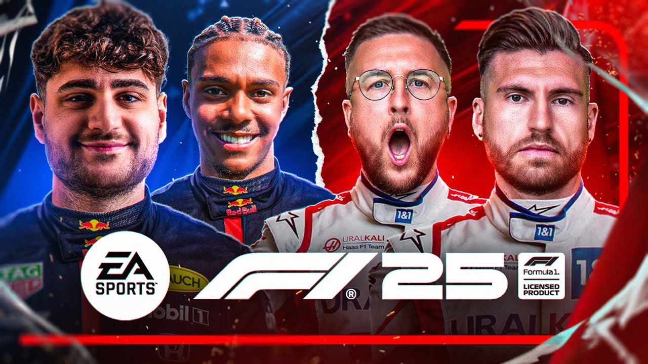 CRASHOUT IM NEUEN F1 2025😂 mit Willy & Tisi Schubech🔥