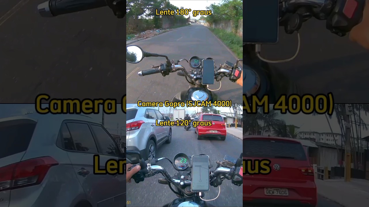 C&acirc;mera Gopro SJCAM 4000 lente 180&deg; graus #gopro#brasil #Viral #videos #motovlog