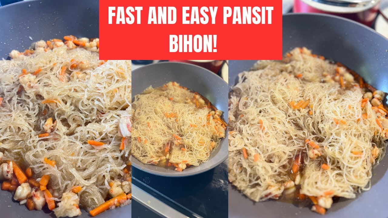 Mabilisan at simpleng pagluluto ng pansit!