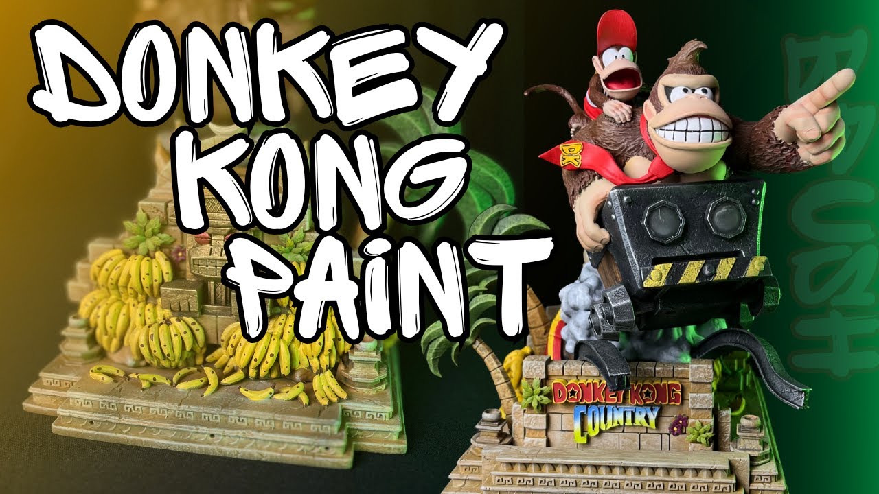 DONKEY KONG COUNTRY PAINT!!!!